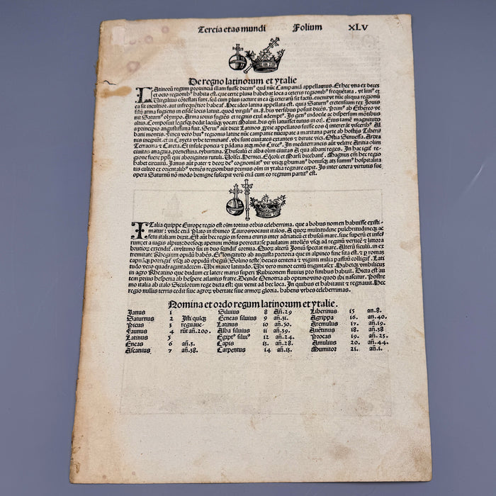 Michael Wohlgemuth - "Pisa" - xilografia su carta - 1493