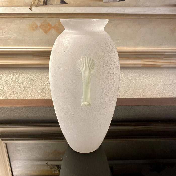 Vaso Vetrosi modello “Scavo” vetro Murano