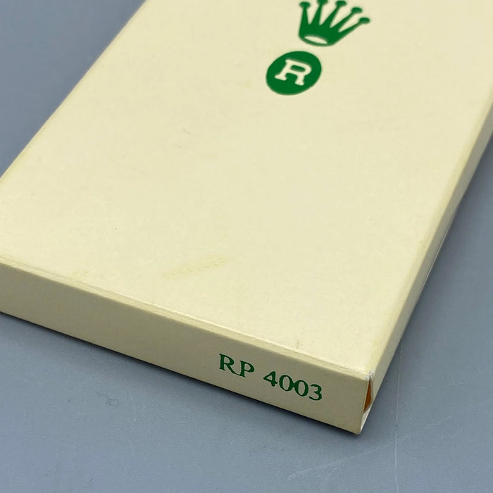 Rolex portachiavi in pelle con scatola ref. RP 4003 Swiss 2000 ca