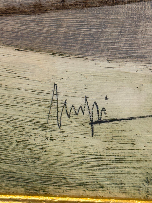 Marcello Scuffi – “Il circo in fondo al paese” – olio su tela - 2000