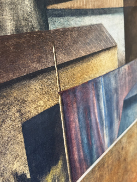 Marcello Scuffi – “Il tavolo del pittore” – olio su tela - 2004