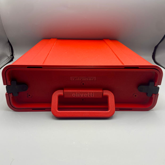Olivetti Valentine rossa macchina scrivere design E. Sottsass 1969