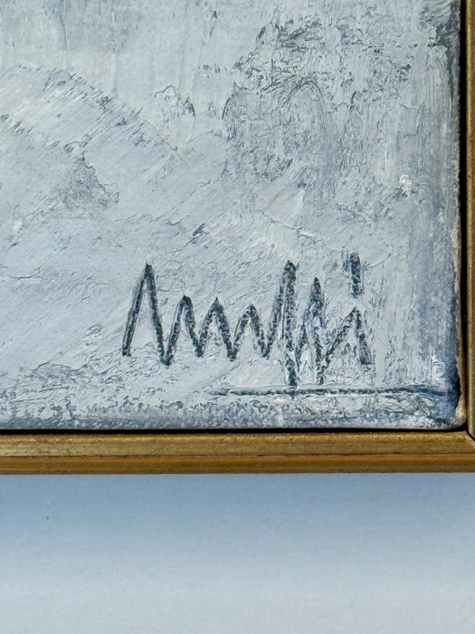 Marcello Scuffi – “Il tavolo del pittore” – olio su tela - 2004