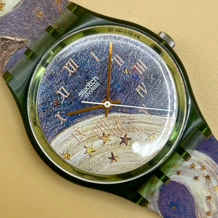 Swatch "Via Lattea" GG 122 orologio quarzo 34 mm Swiss 1992