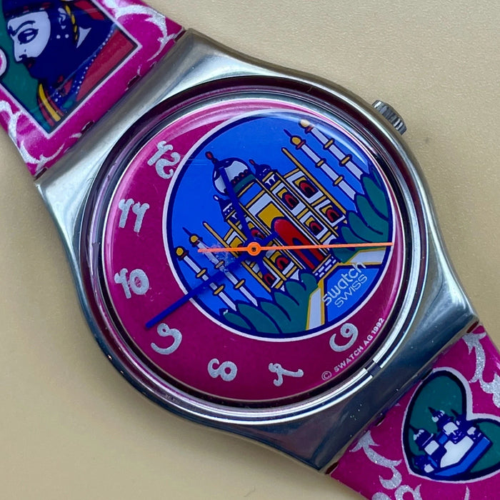 Swatch "Dehli" GX 125 orologio quarzo 34 mm Swiss 1993