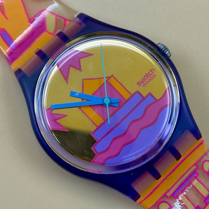 Swatch "Rara Avis" GV 103 orologio quarzo 34 mm Swiss 1991