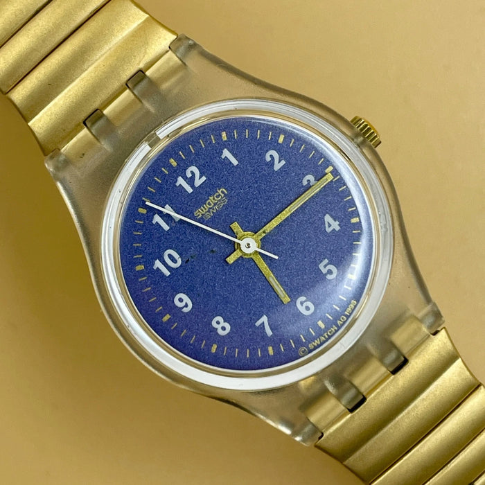 Swatch "Binocular" LK 160 orologio quarzo 25 mm Swiss 1992