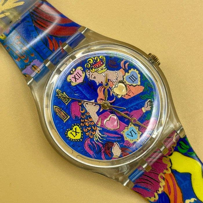 Swatch "Romeo & Juliet" GN 162 orologio quarzo 34 mm Swiss 1996