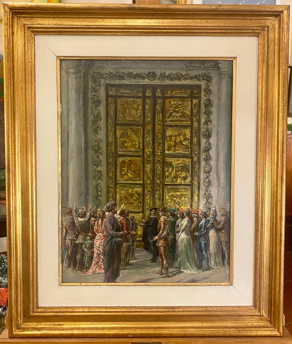 Vittorio Giunti – “Porta del Paradiso” – olio su tavola – 1920 ca