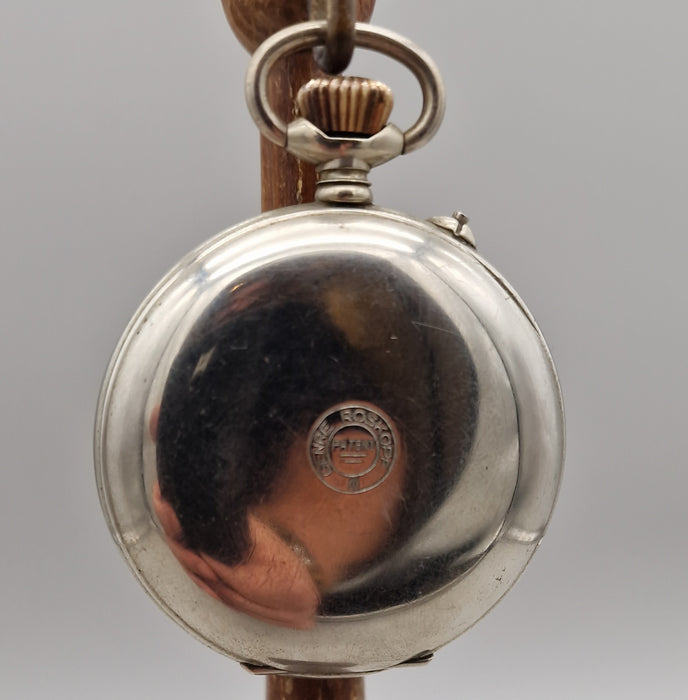 Gre Roskopf Patent Antimagnetic orologio da tasca meccanico 51 mm SWISS  1940 ca