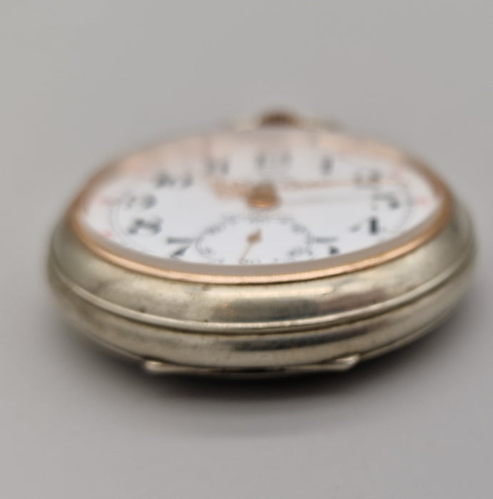 Gre Roskopf Patent Antimagnetic orologio da tasca meccanico 51 mm SWISS  1940 ca