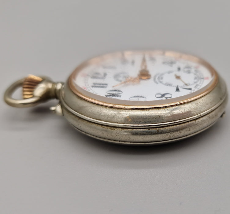 Gre Roskopf Patent Antimagnetic orologio da tasca meccanico 51 mm SWISS  1940 ca