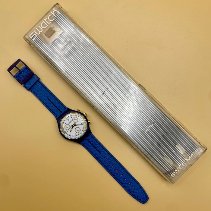 Swatch "Skipper" SCN 100 orologio quarzo 37 mm Swiss 1990