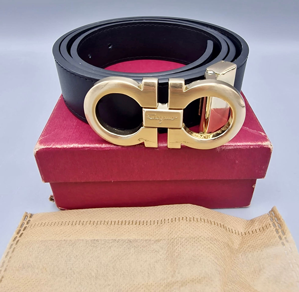 CINTURA IN VERA PELLE CON FIBBIA PIERCING - B2B Online - Foto 9