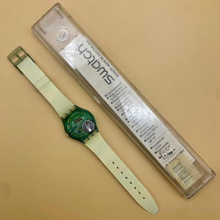 Swatch "Sole Mio" GM 124 orologio quarzo 34 mm Swiss 1994