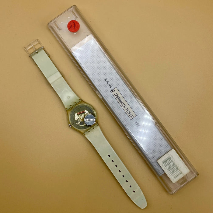 Swatch "The People" GZ 126 orologio quarzo 34 mm Swiss 1992