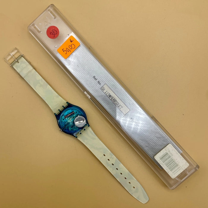 Swatch "Perroquet" GN 119 orologio quarzo 34 mm Swiss 1989
