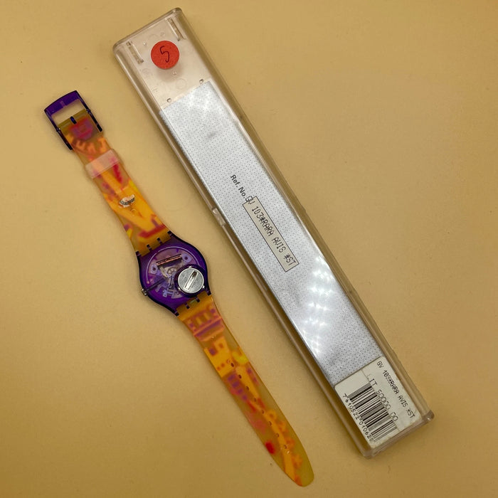 Swatch "Rara Avis" GV 103 orologio quarzo 34 mm Swiss 1991