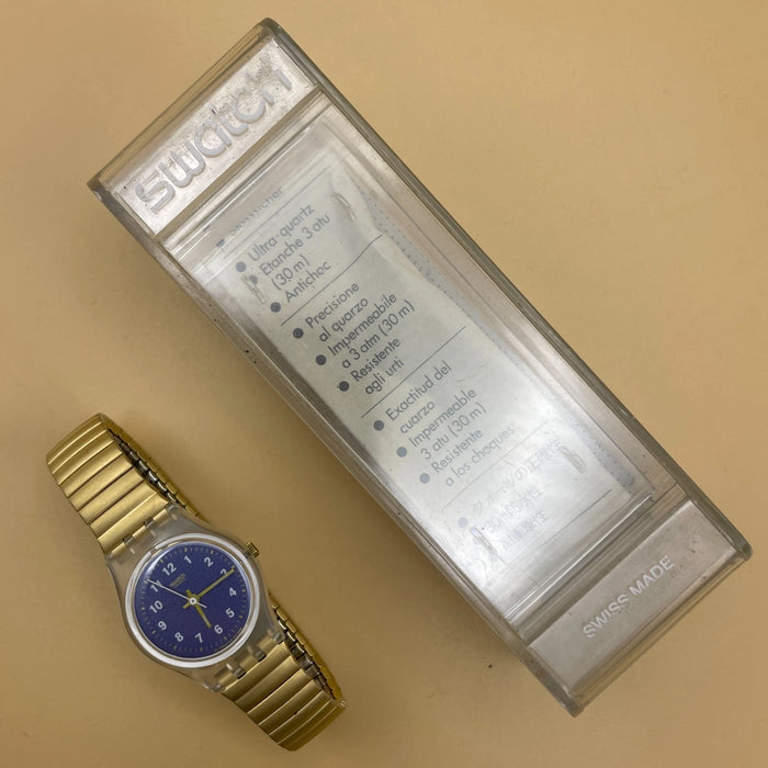 Swatch "Binocular" LK 160 orologio quarzo 25 mm Swiss 1992