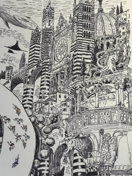 Daniele Marotta – “Carriera Fantastica 18 Agosto 2026 Nobile Contrada del Nicchio” – offset numerata a 50 – 2026