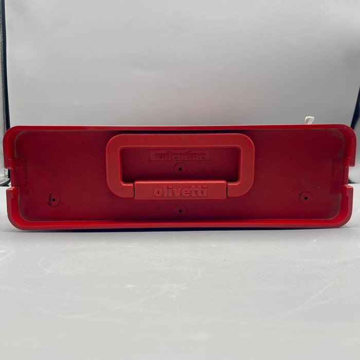 Olivetti Valentine rossa macchina scrivere design E. Sottsass 1969