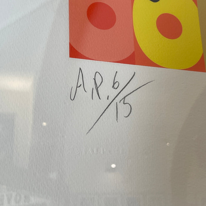 Mark Kostabi - "The language of love" - serigrafia su carta 6/15 - 2025