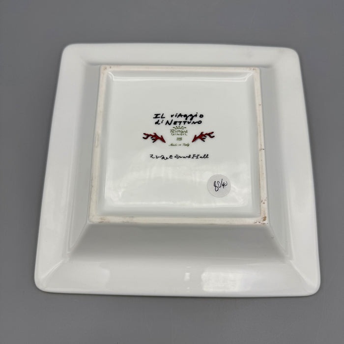Posacenere porcellana Richard Ginori "Il viaggio di Nettuno" 2020 ca