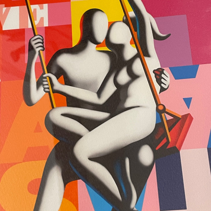 Mark Kostabi - "The language of love" - serigrafia su carta 6/15 - 2025