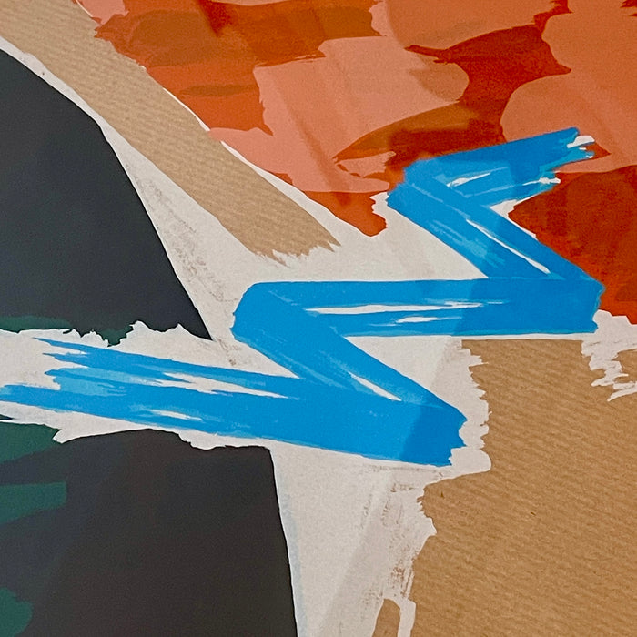 Mino Ceretti - "Senza titolo" - serigrafia su carta 14/100 - 1980 ca