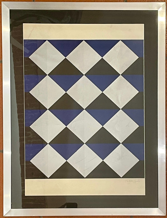 Tadas Burba - "Senza titolo" - serigrafia su carta - 1970 ca