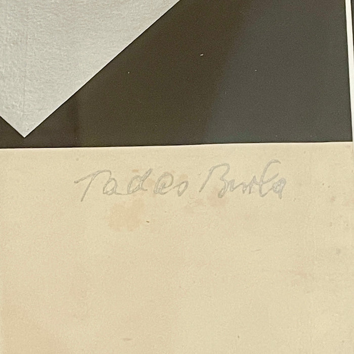 Tadas Burba - "Senza titolo" - serigrafia su carta - 1970 ca