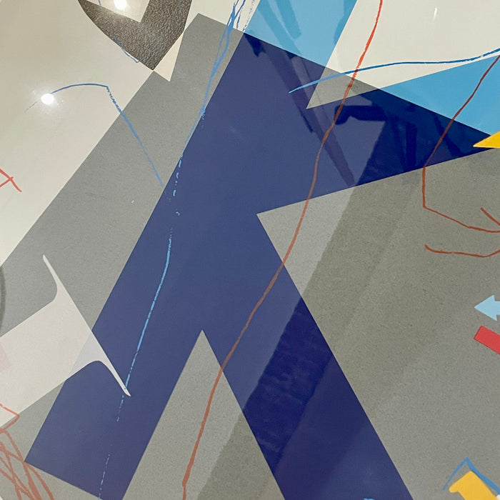 Bruno Pollacci - "Senza titolo" - serigrafia su carta 109/135 - 1970 ca