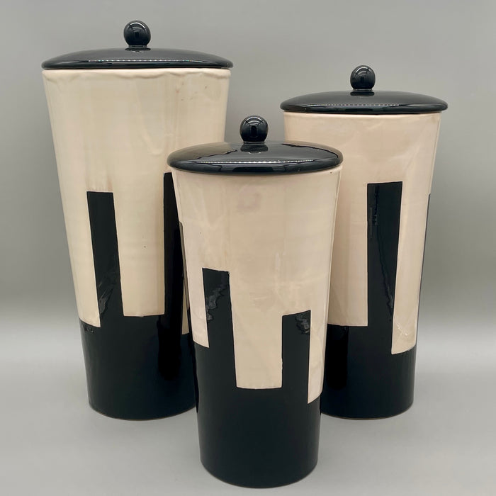 Claudio Maccari - Vasi in ceramica smaltata - 1990