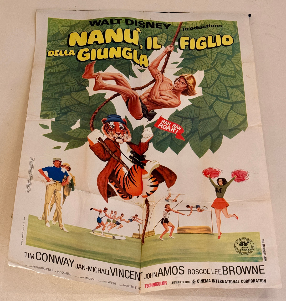 Manifesto “Nanù il figlio della giungla