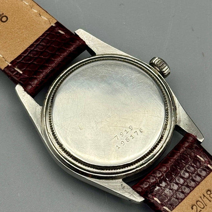 Tudor Prince Oysterdate ref. 7919 orologio meccanico acciaio 34mm quadrante nido d'ape Swiss 1950 ca