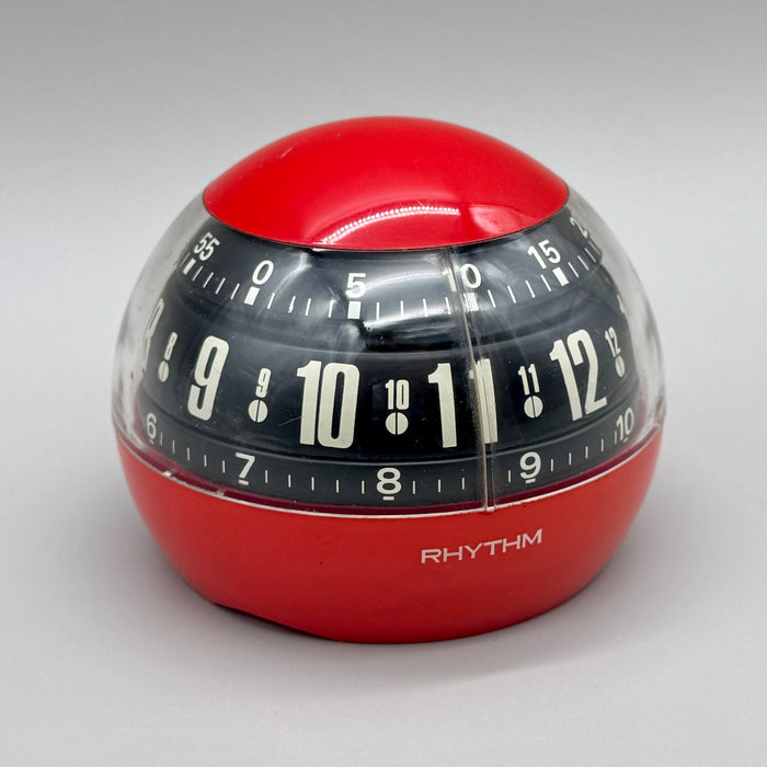 Rhythm orologio sveglia da tavolo space ace mid century carica manuale Japan 1970 ca