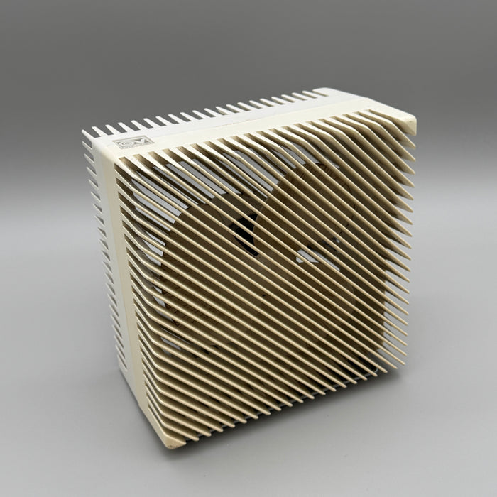 Ariante ventilatore Vortice design Marco Zanuso bianco funzionante 1970 ca