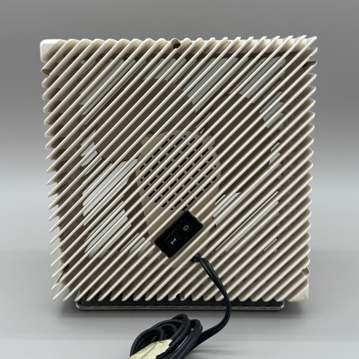 Ariante ventilatore Vortice design Marco Zanuso bianco funzionante 1970 ca