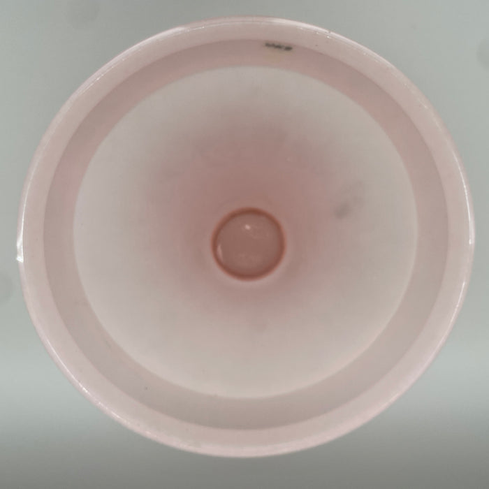 VeArt alzata in vetro opalino rosa design Scorzè Venezia 2010 ca