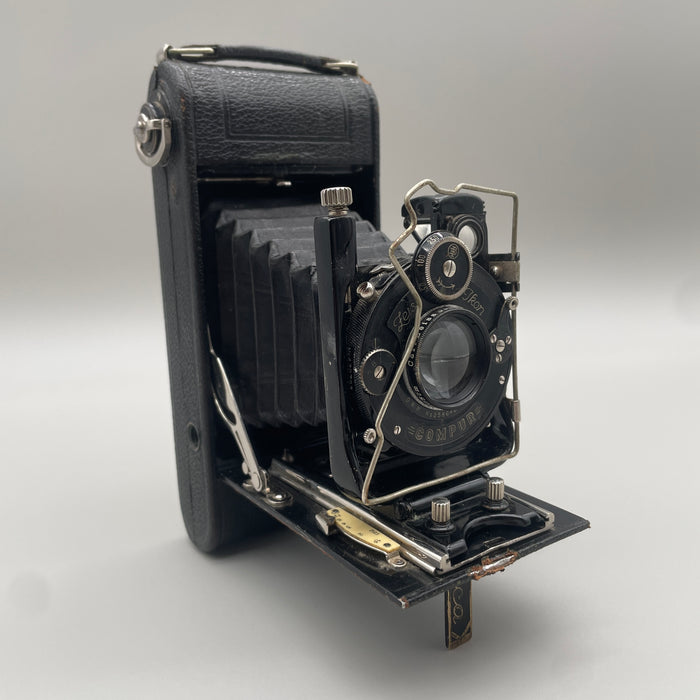 Zeiss Ikon Compur macchina fotografica analogica soffietto Germania 1930 ca