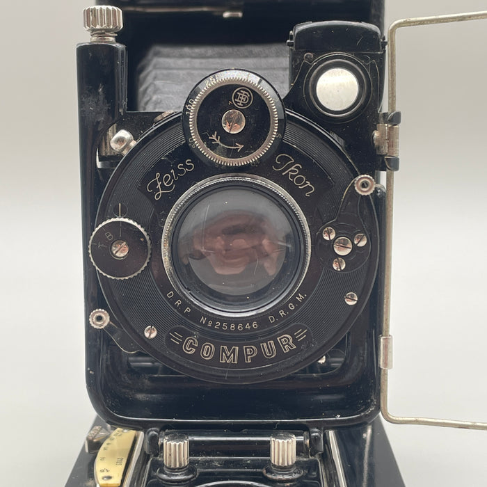 Zeiss Ikon Compur macchina fotografica analogica soffietto Germania 1930 ca