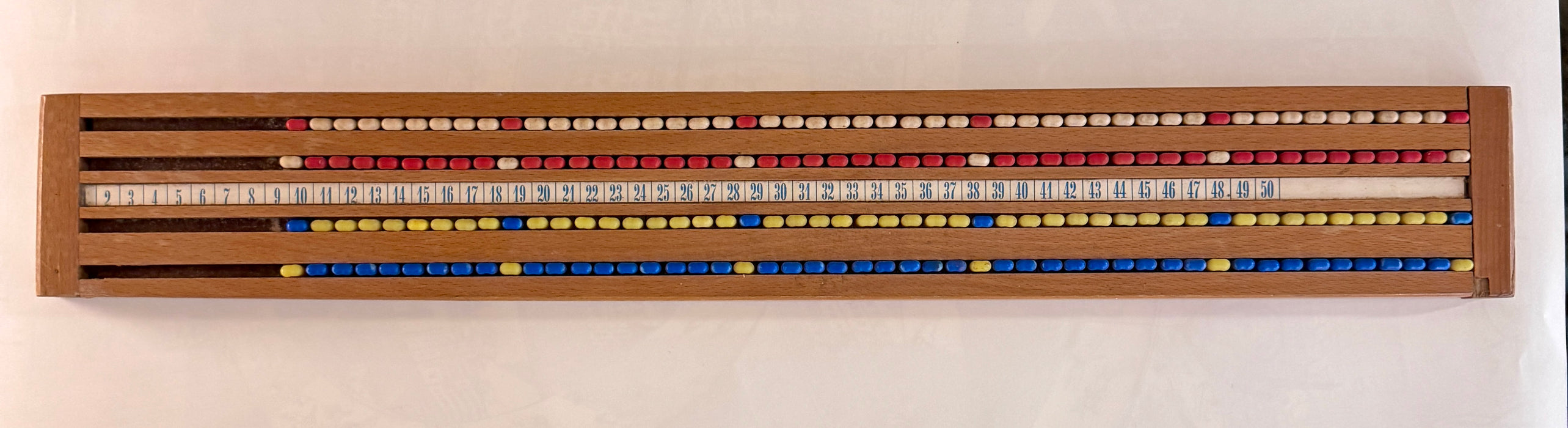 Segnapunti biliardo legno 1960 ca