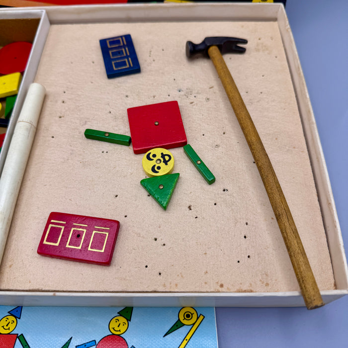 Tic Tac Toc Hamertje Tik gioco didattico costruzioni Jumbo 303 Danimarca 1970