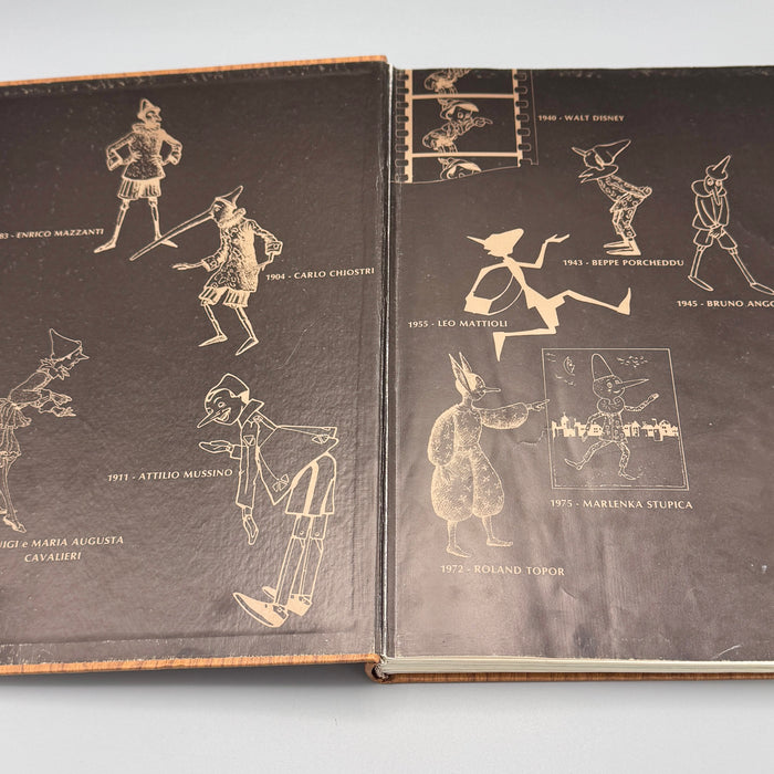 Pinocchio Collodi libro d'arte ill. Golpe Wolfgango ed. Etruria 1980