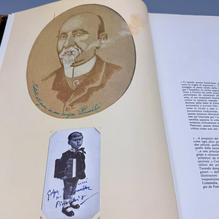 Pinocchio Collodi libro d'arte ill. Golpe Wolfgango ed. Etruria 1980