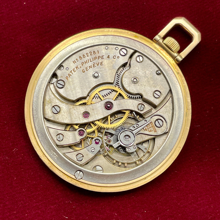 Patek Philippe ref. 707-1 orologio da tasca oro rosa 18kt 48 mm Swiss 1960