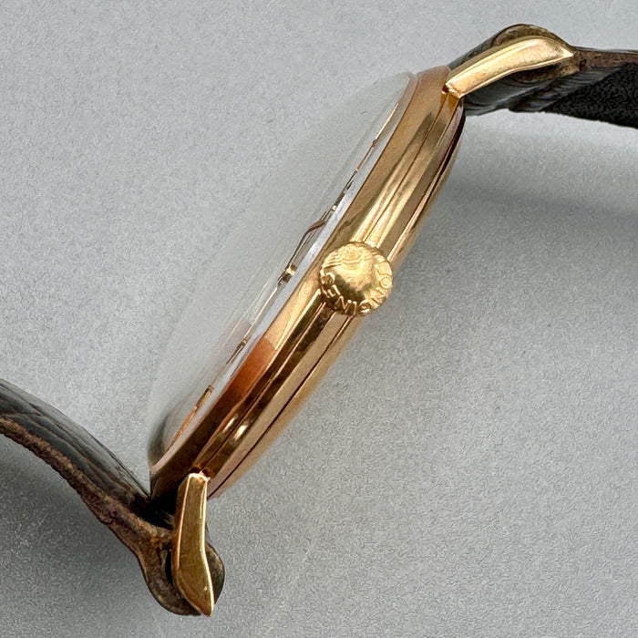 Longines ref. 6999 cal. 19.4 orologio meccanico oro 18kt 34 mm Swiss 1965