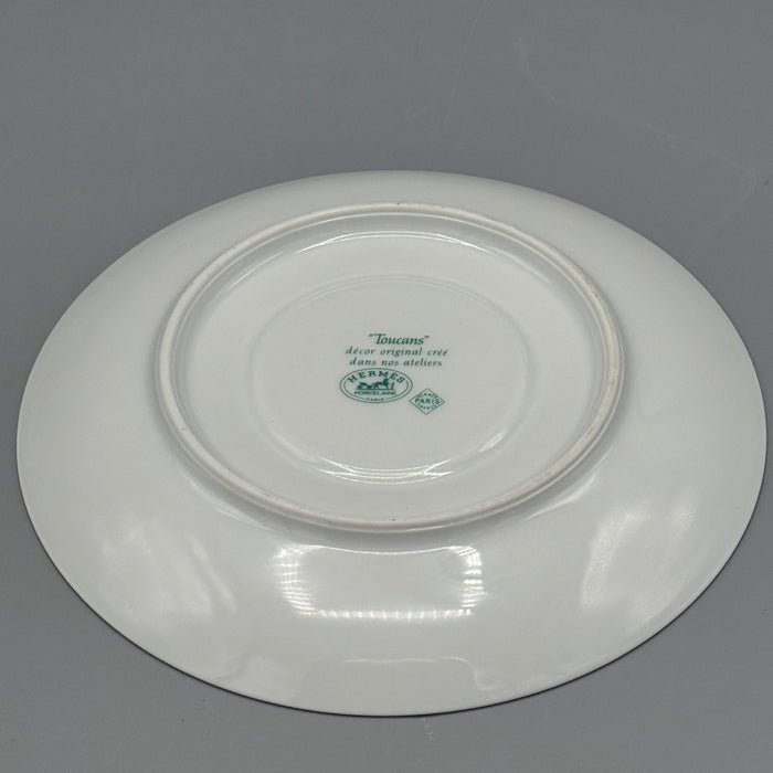 Hermes "Toucans" tazza + tazzino porcellan Limonges 1990 ca
