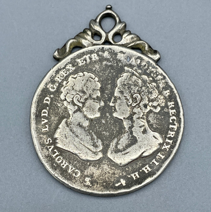 Francescone moneta argento .917 Regno d'Etruria 1807