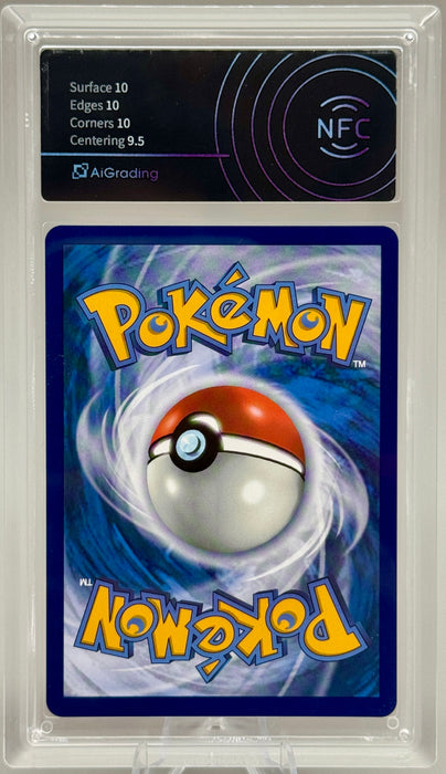 Ai Grading 10 Moltres ex del Team Rocket 229/182 ITA Rivali Predestinati carta gradata Pokémon 2025